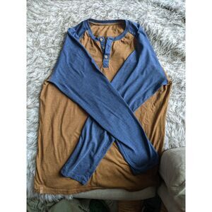 Tentree Henley Classic Henley Longsleeve Men's large